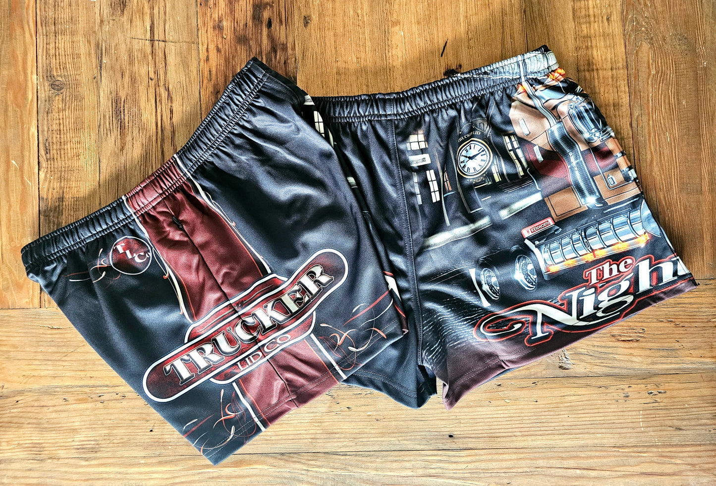 The Night Train - Footy Shorts