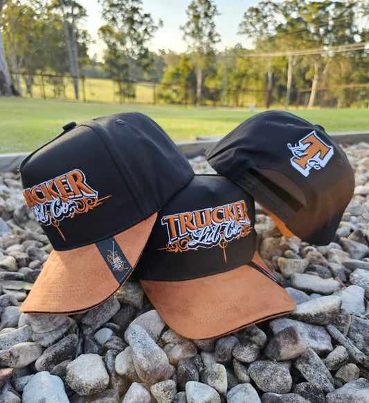 Signature - Black/Camel Full Fabric