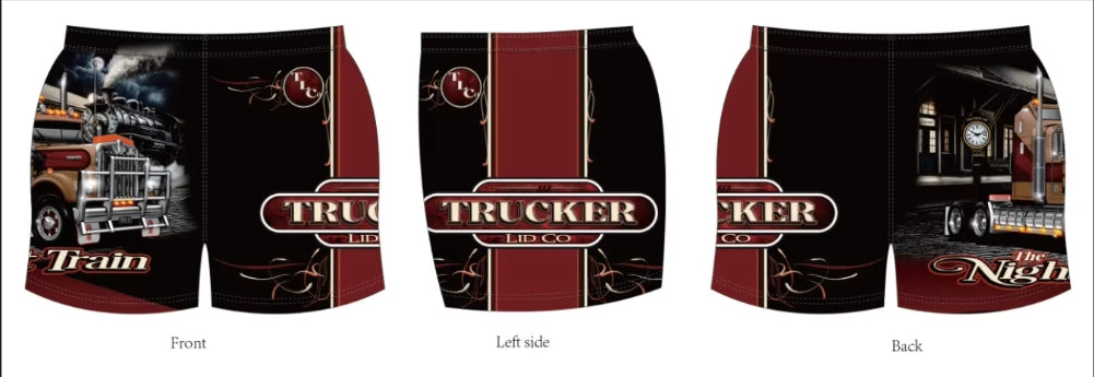 The Night Train - Footy Shorts