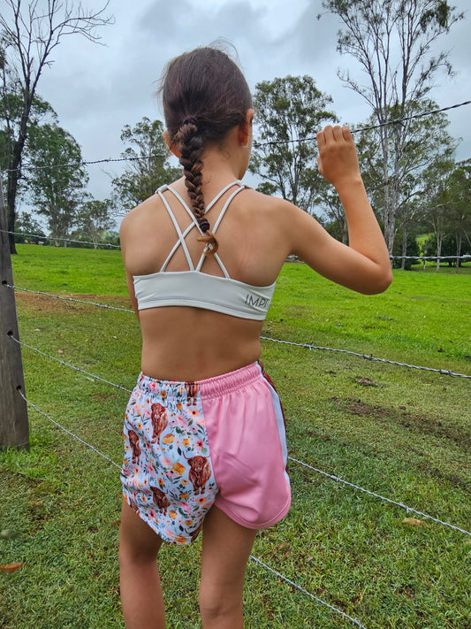 Highland Stampede - Kids Footy Shorts