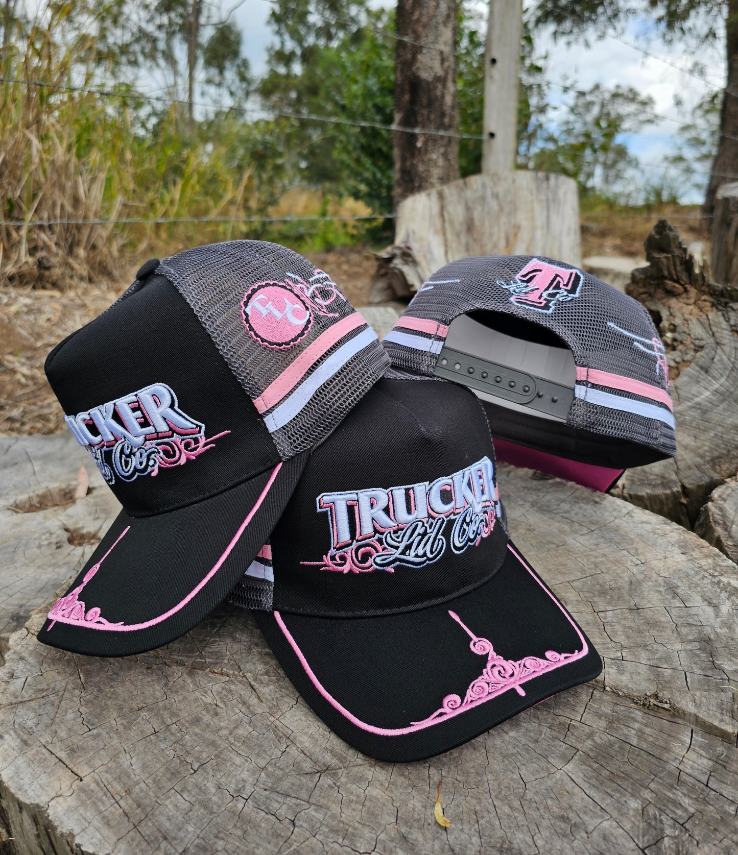 Signature- Black/Pink