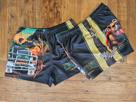 Mega Mutt - Footy Shorts