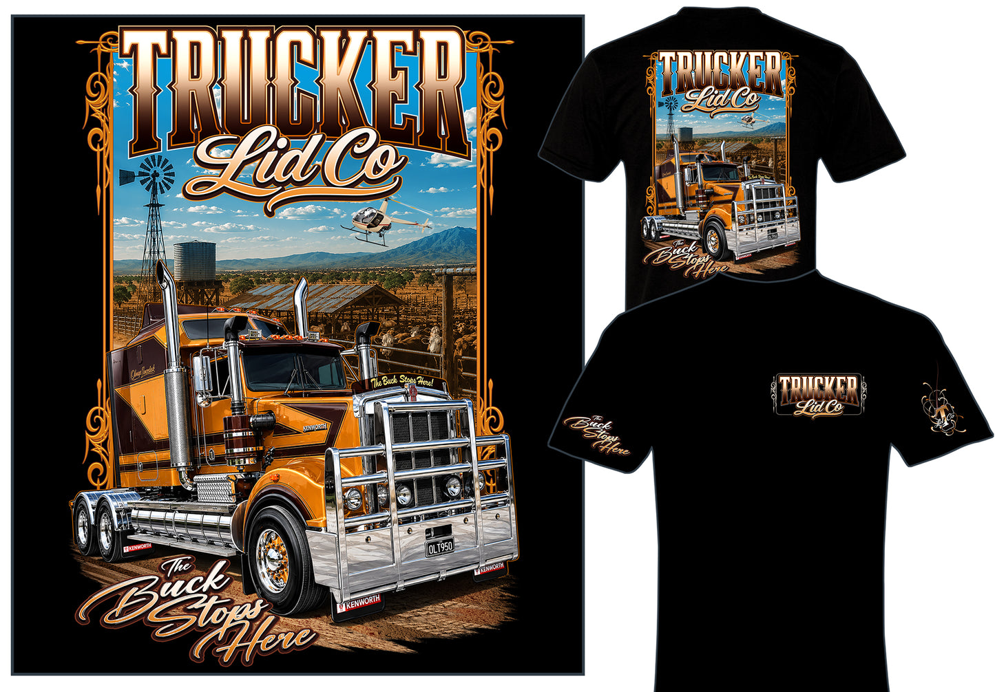 The Buck Stops Here -Tee