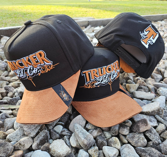 Signature - Black/Camel Full Fabric