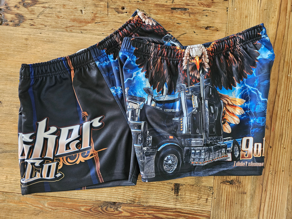 90H Nation - KIDS footy Shorts
