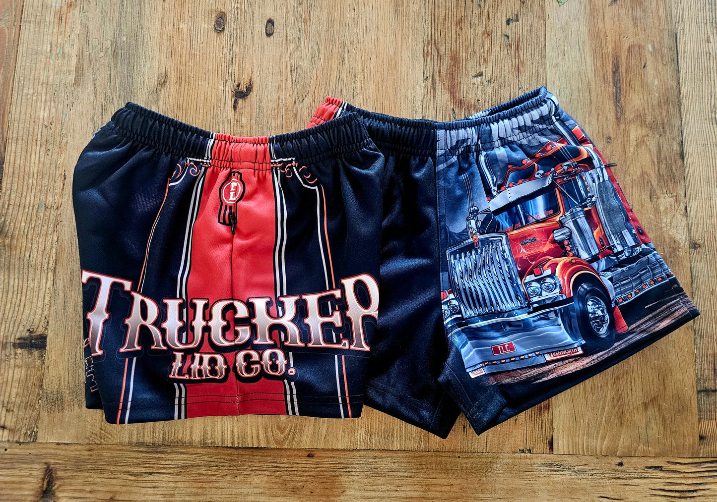 Kids Iron OutLaw - Footy Shorts