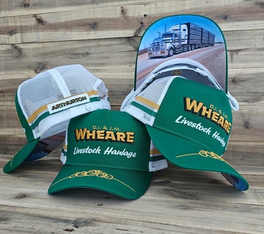 WHEARE LIVESTOCK HAULAGE TRUCKER CAP