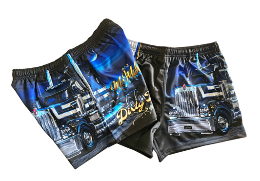 Dirty Torque- Footy Shorts