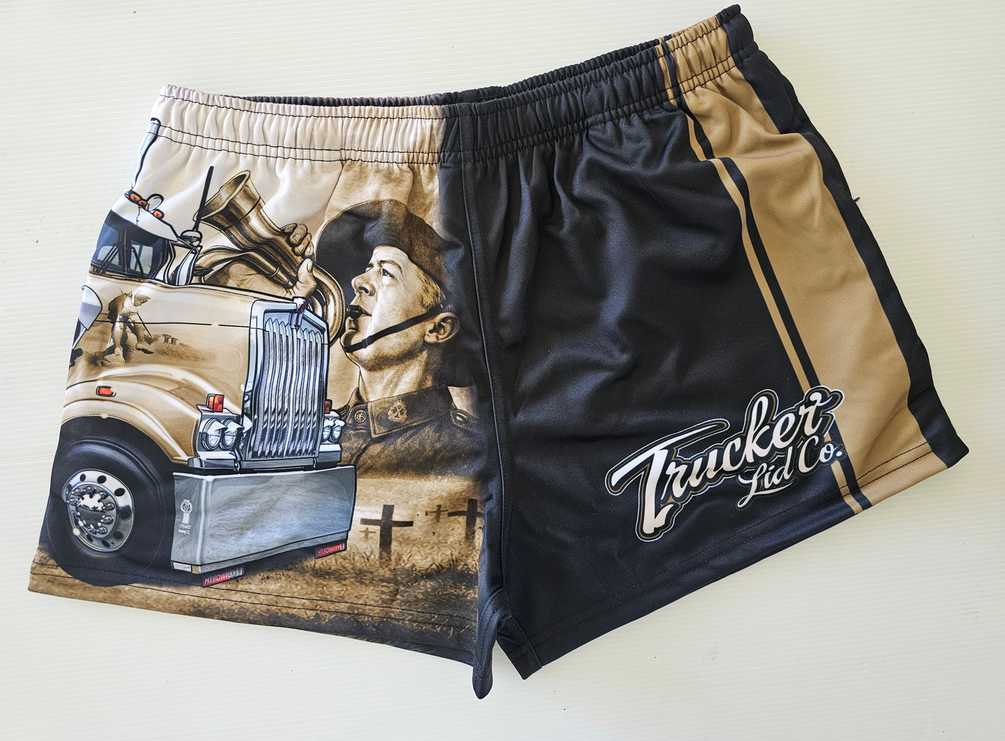Lest We Forget- Footy Shorts