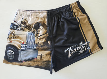 Lest We Forget- Footy Shorts