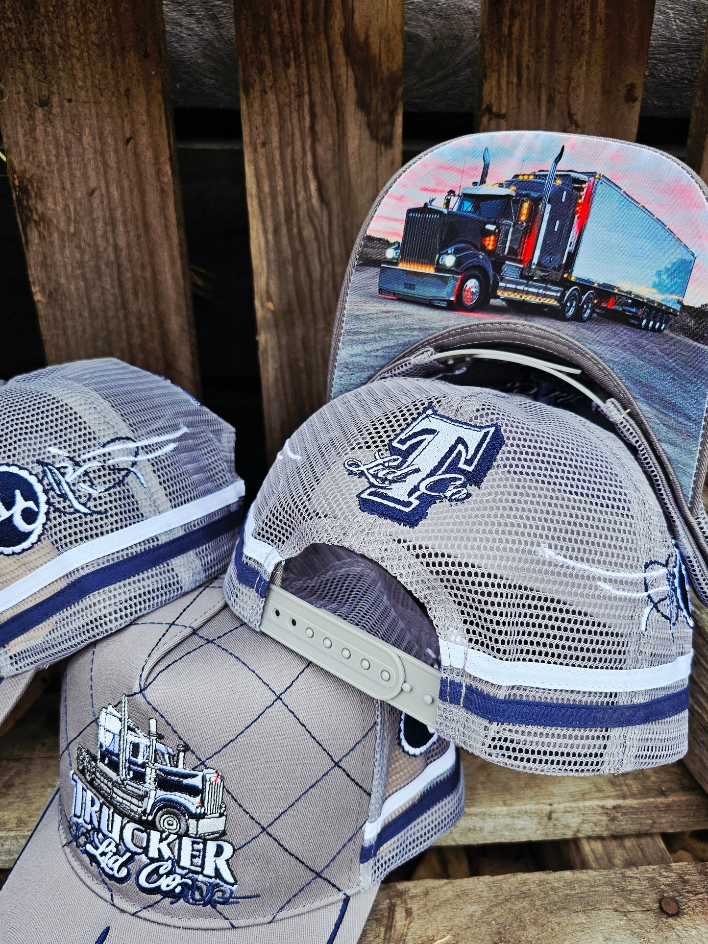 Grey & Navy 90H