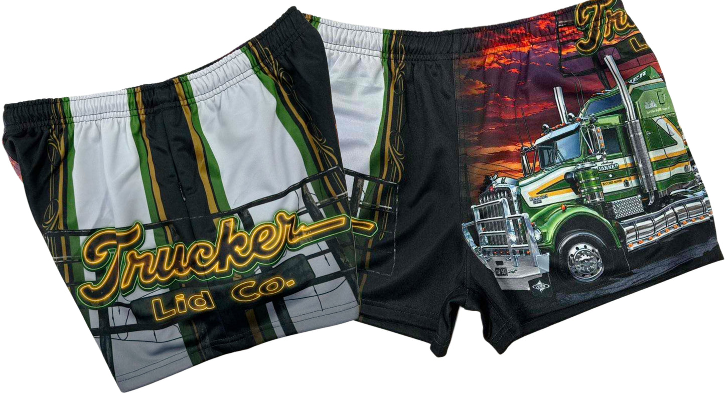 Look What The Cat Dragged In- Footy Shorts