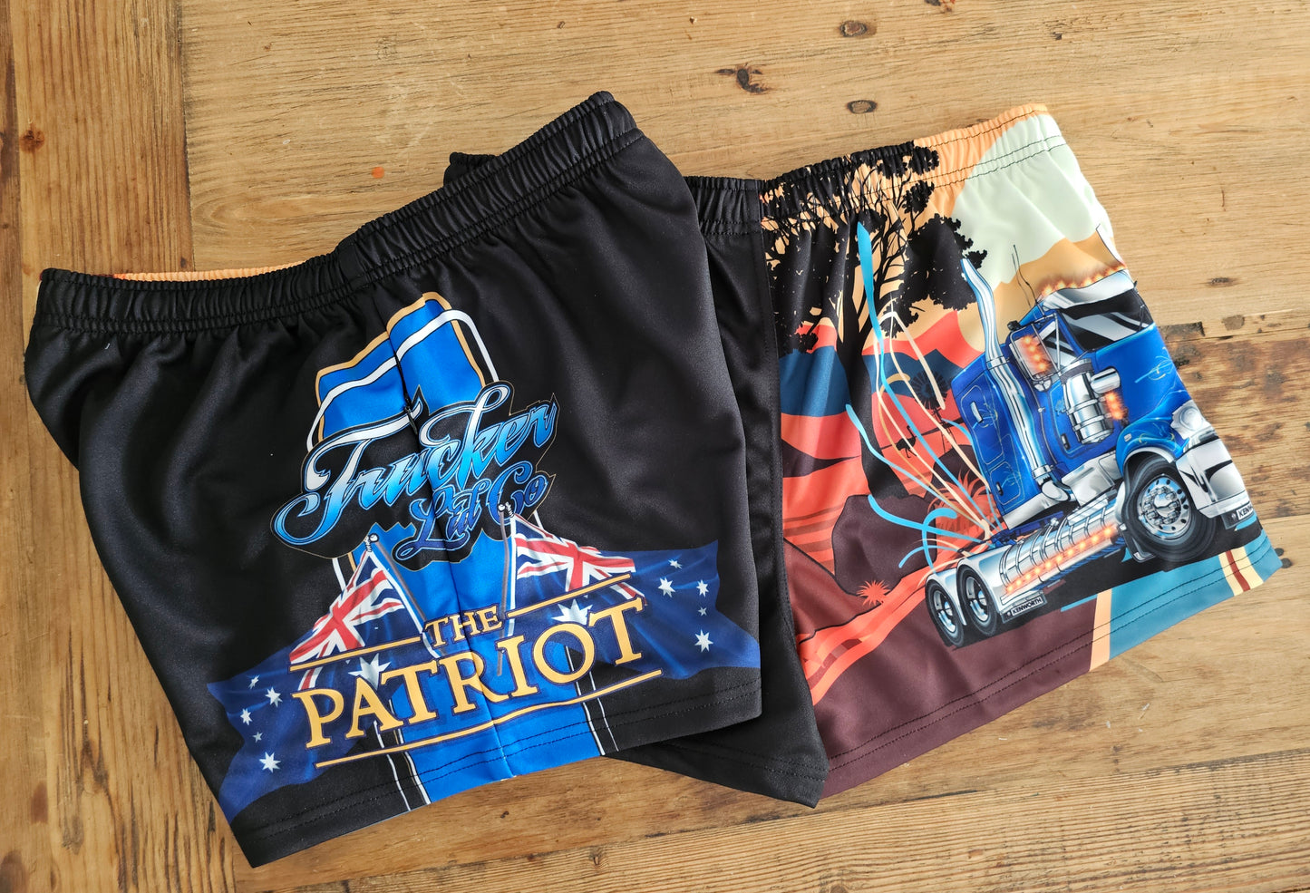 THE PATRIOT FOOTY SHORTS