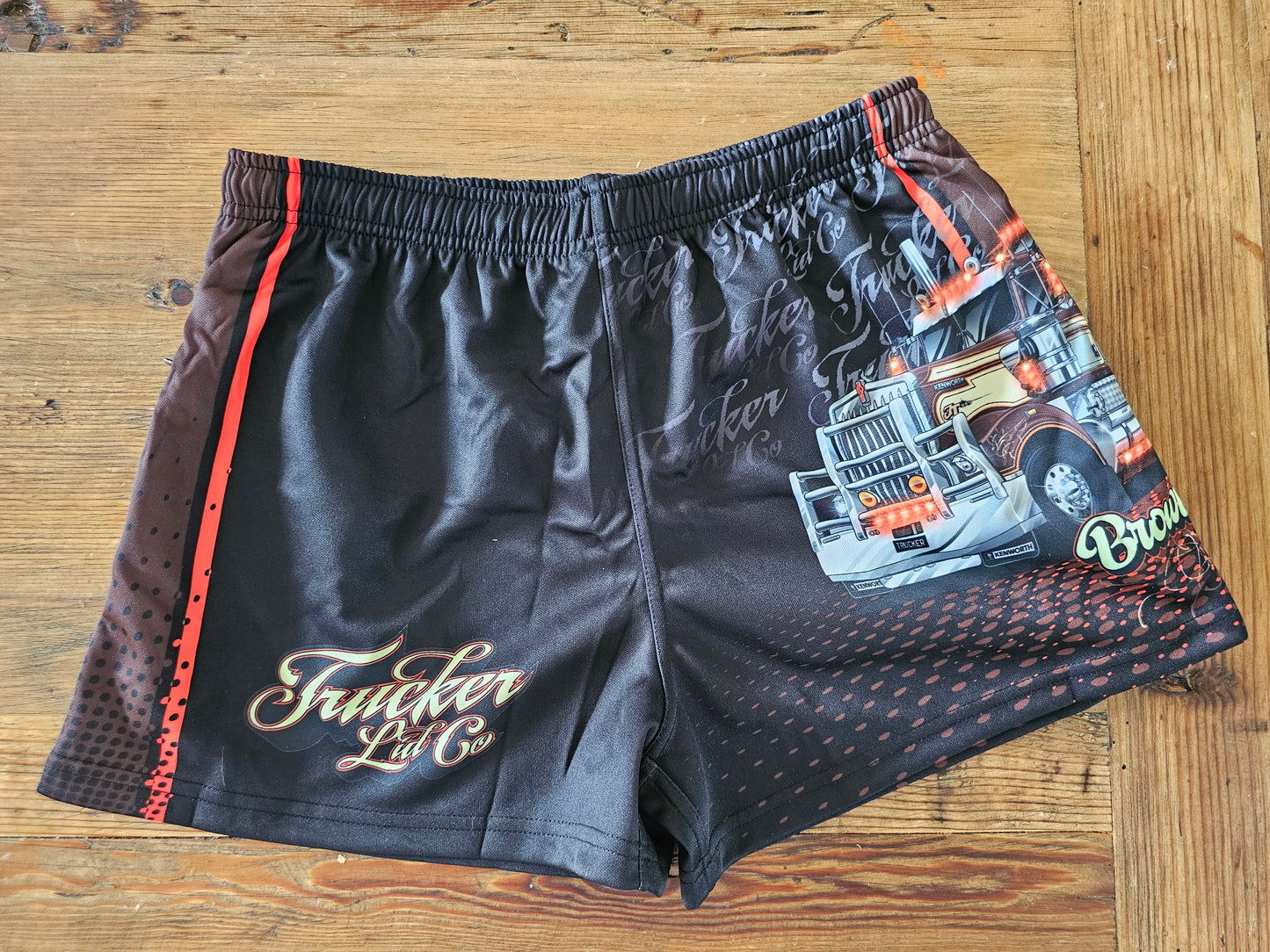 BROWN SUGAR ll - FOOTY SHORTS