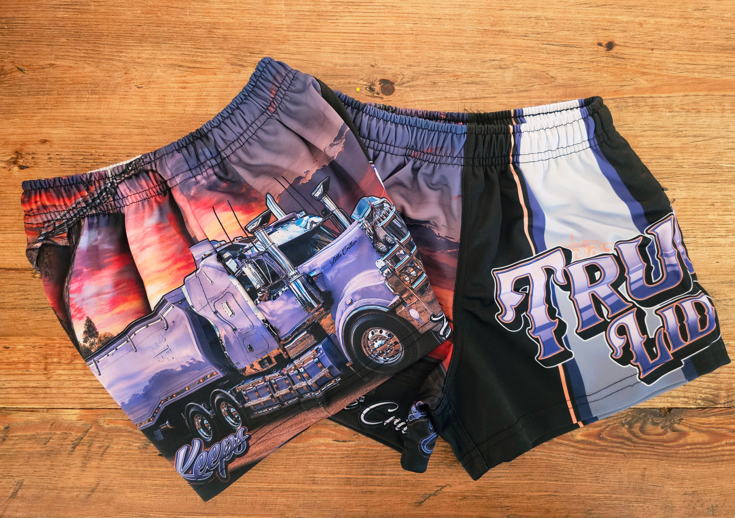 Playing For Keeps - KIDS Footy Shorts
