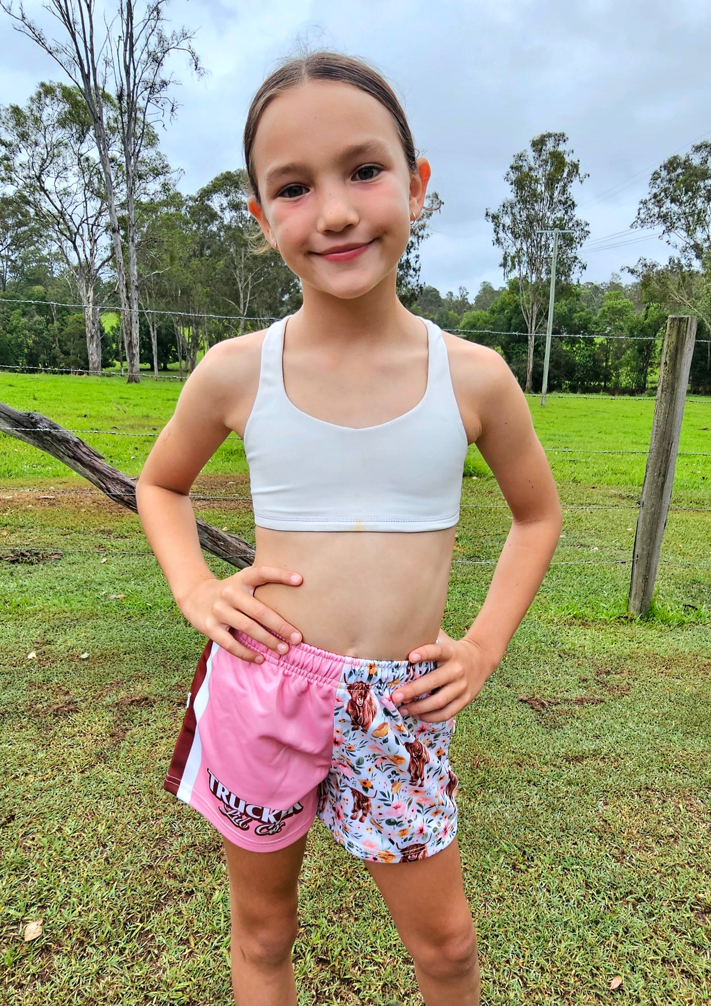 Highland Stampede - Kids Footy Shorts