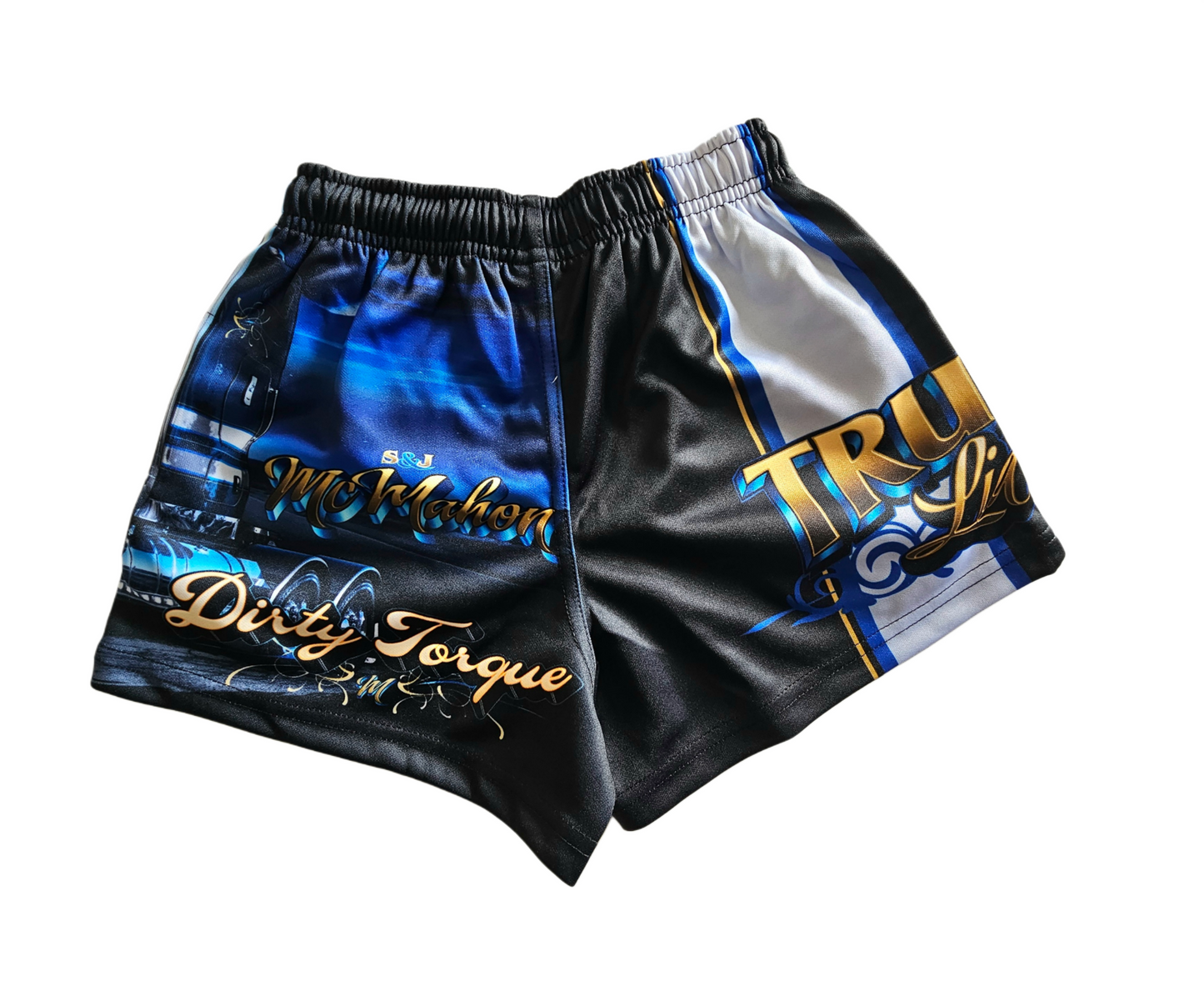 Dirty Torque - Kids Footy Shorts