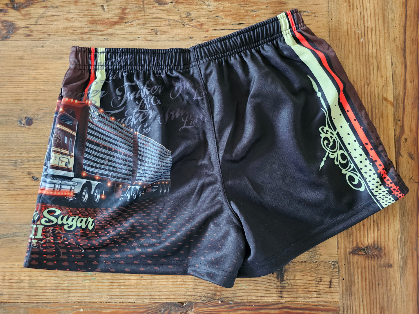 BROWN SUGAR ll - FOOTY SHORTS