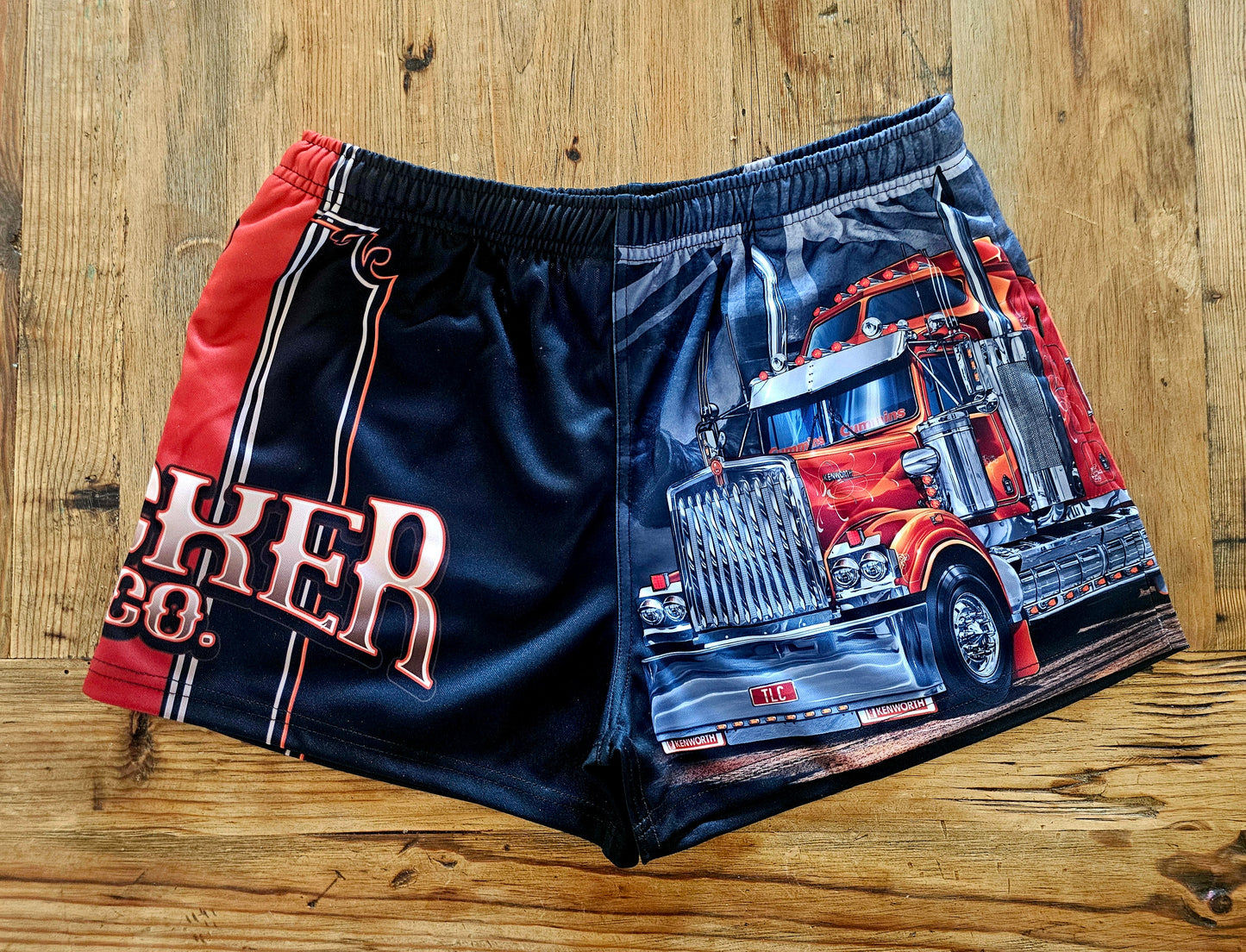 Iron Outlaw- Footy Shorts