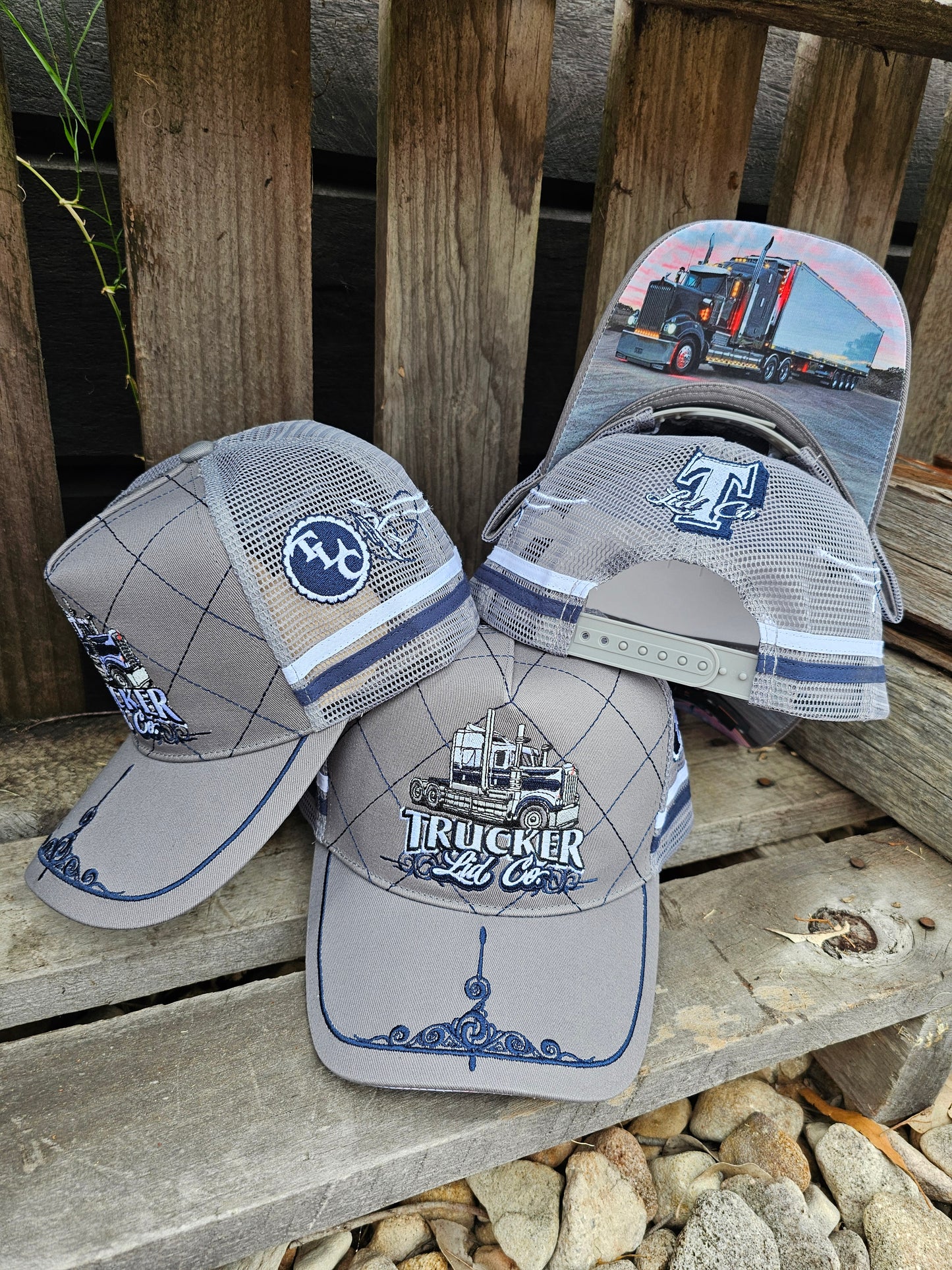 Grey & Navy 90H