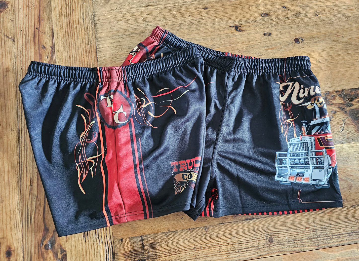 NINE FITY REASONS FOOTY SHORTS