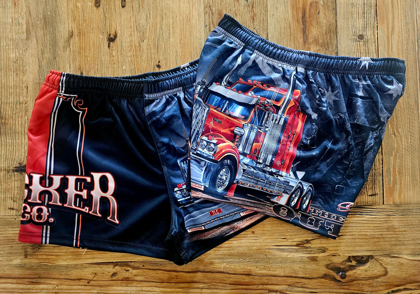 Iron Outlaw- Footy Shorts