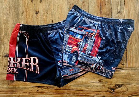 Iron Outlaw- Footy Shorts