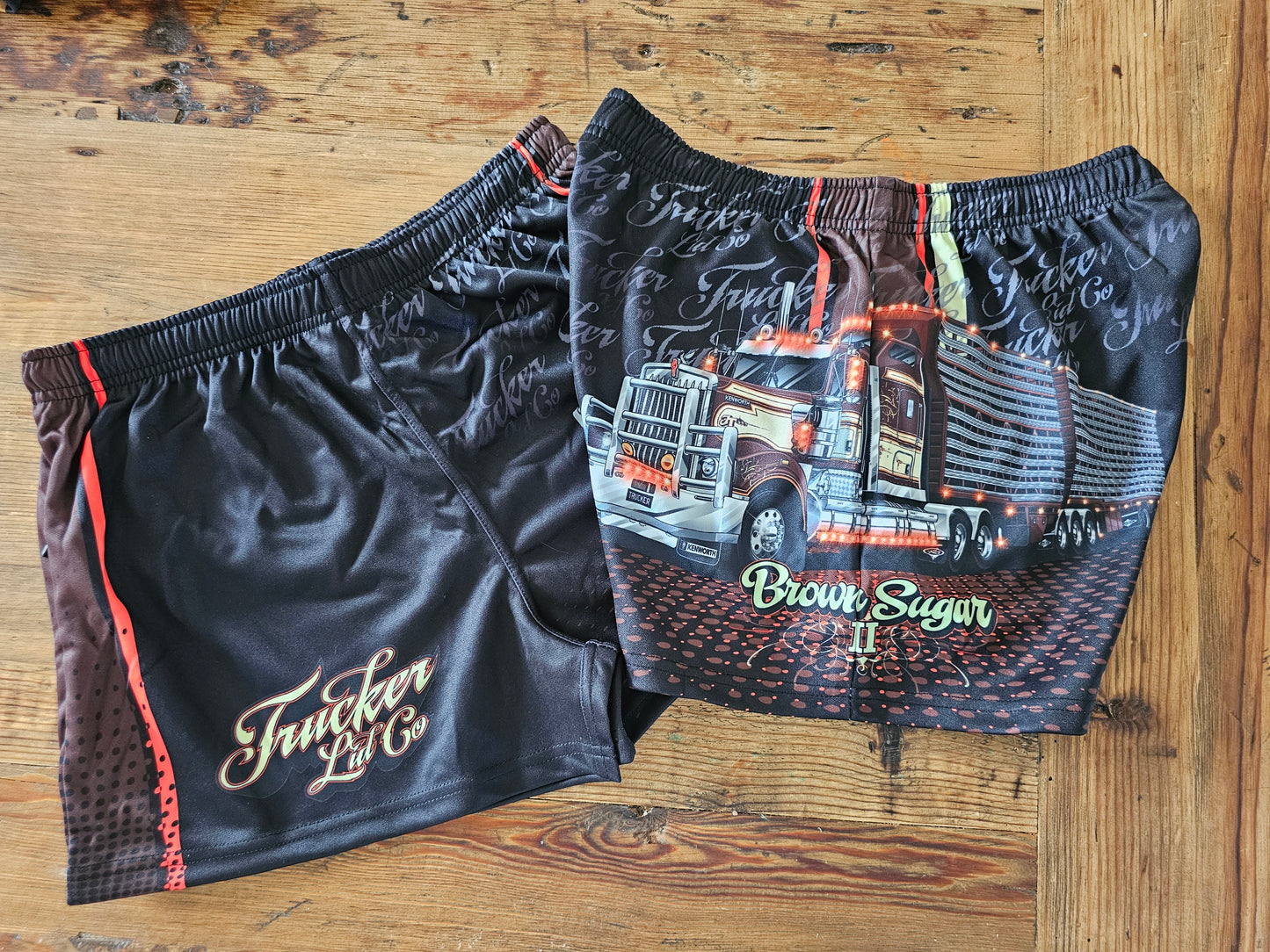 BROWN SUGAR ll - FOOTY SHORTS