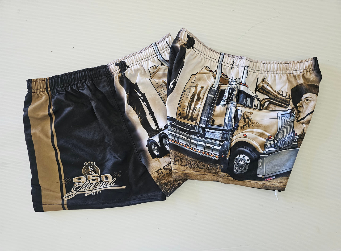 Lest We Forget- Footy Shorts