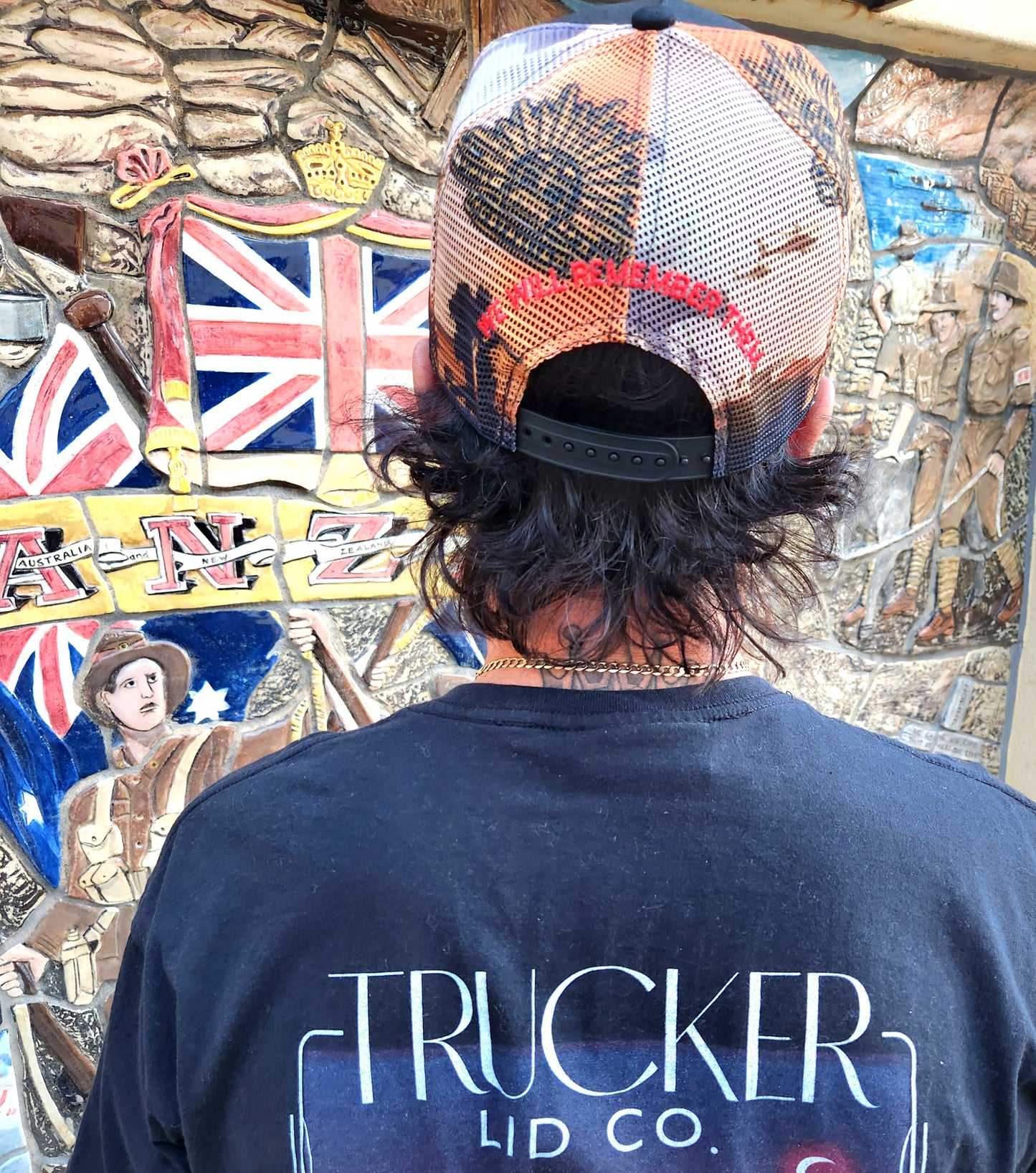 ANZAC TRUCKER HAT