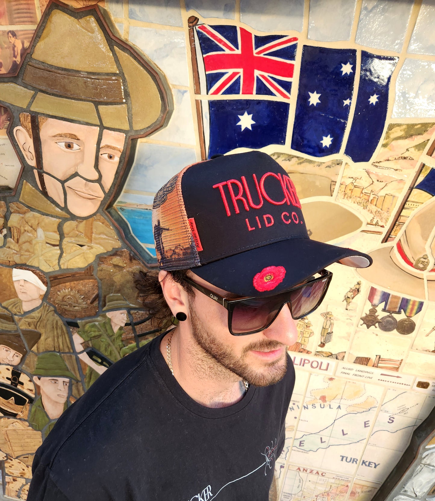 ANZAC TRUCKER HAT